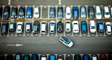 Image of a parking system.