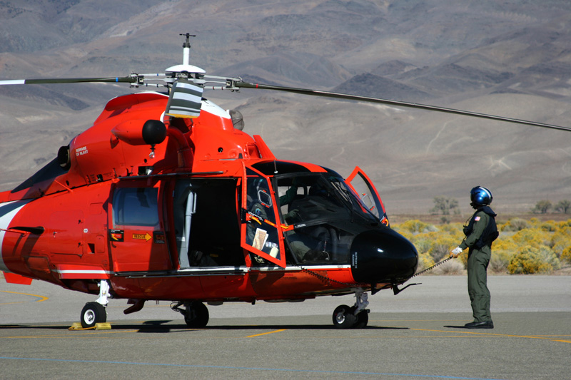 Picrure of border guard helicopter.