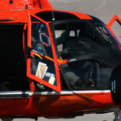 Picture of border guard helicopter.